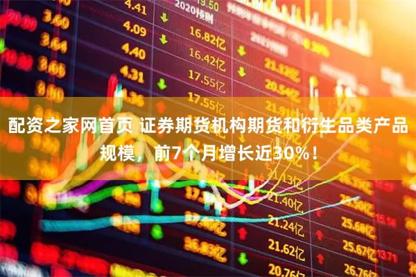 配资之家网首页 证券期货机构期货和衍生品类产品规模，前7个月增长近30%！