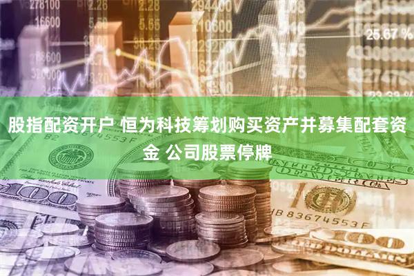股指配资开户 恒为科技筹划购买资产并募集配套资金 公司股票停牌